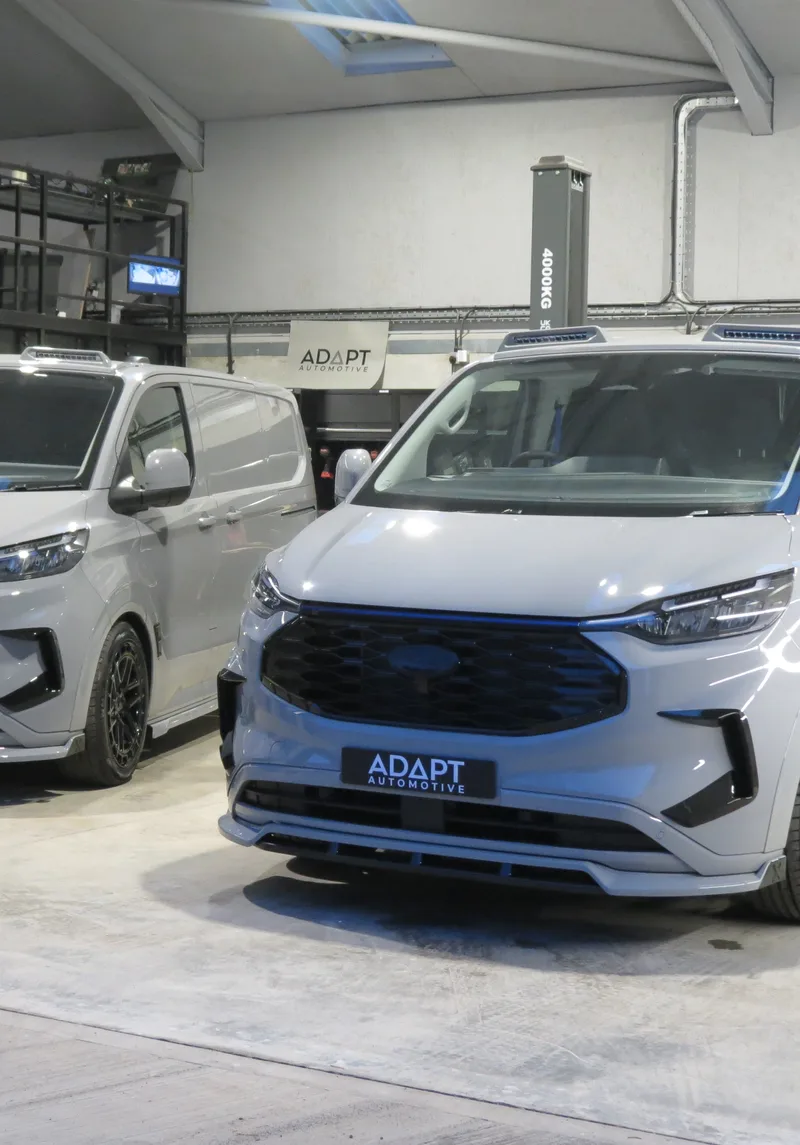 Meet The Twins Ford Transit Custom conversion